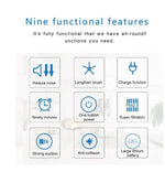 1800PA Strong Suction 3 in 1 Rechargeable Automatic Robot Vacuum Cleaner(Vacuum/Mopping/Sweeping)