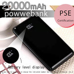 20000mAh Dual Output/Dual Input Slim PowerBank with LED Display