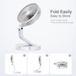 3-Speed USB Foldable Portable Telescopic Fan