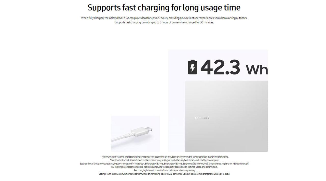 Samsung Galaxy Book 3 GO 5G (4/128GB) - Mainz Empire Pte Ltd