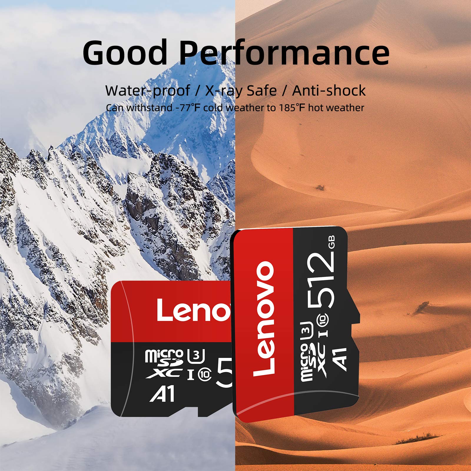 Lenovo 512GB Class 10 SD Memory Card