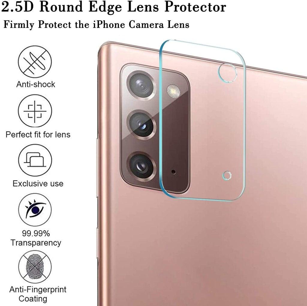 9H 2.5D Ultra Clear Camera Lens Protector for Samsung Note 20/Note 20 Ultra/S21 Ultra/S21/S21+