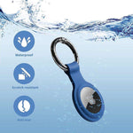AirTag Silicon Case with Keychain Holder