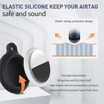 AirTag Silicon Case with Keychain Holder
