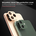 Alloy Camera Lens Protector Converter For iPhone X/XS/ XS MAX To iPhone 11 Pro/11 Pro MAX