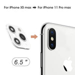 Alloy Camera Lens Protector Converter For iPhone X/XS/ XS MAX To iPhone 11 Pro/11 Pro MAX