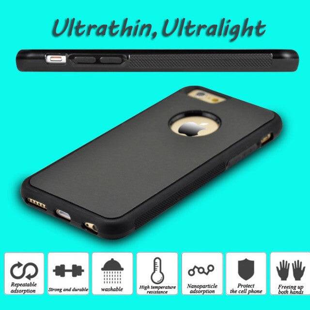 Anti-gravity Phone Case For iPhone 6+/6S+/7+/8+ Magical Anti gravity Nano Suction Case