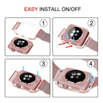 Apple Watch Milanese Strap + Case for all series (38/40/42/44mm)