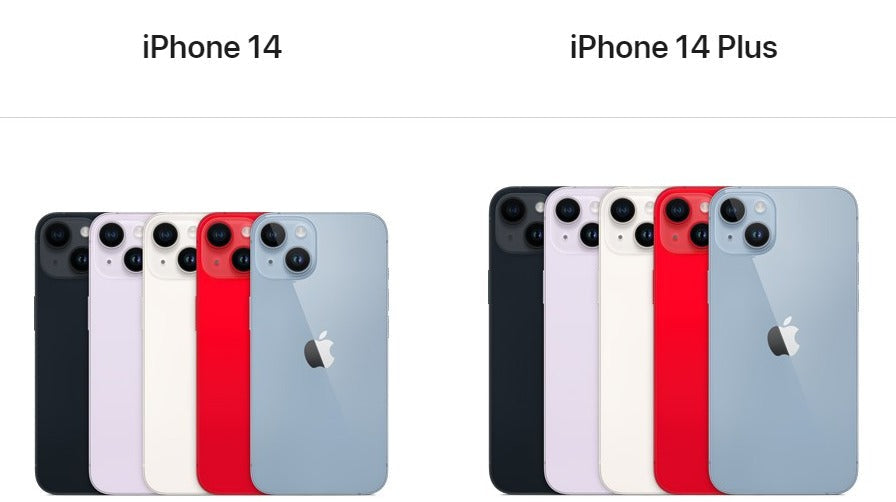 Apple iPhone 14/ 14 Plus 128GB/256GB/512GB