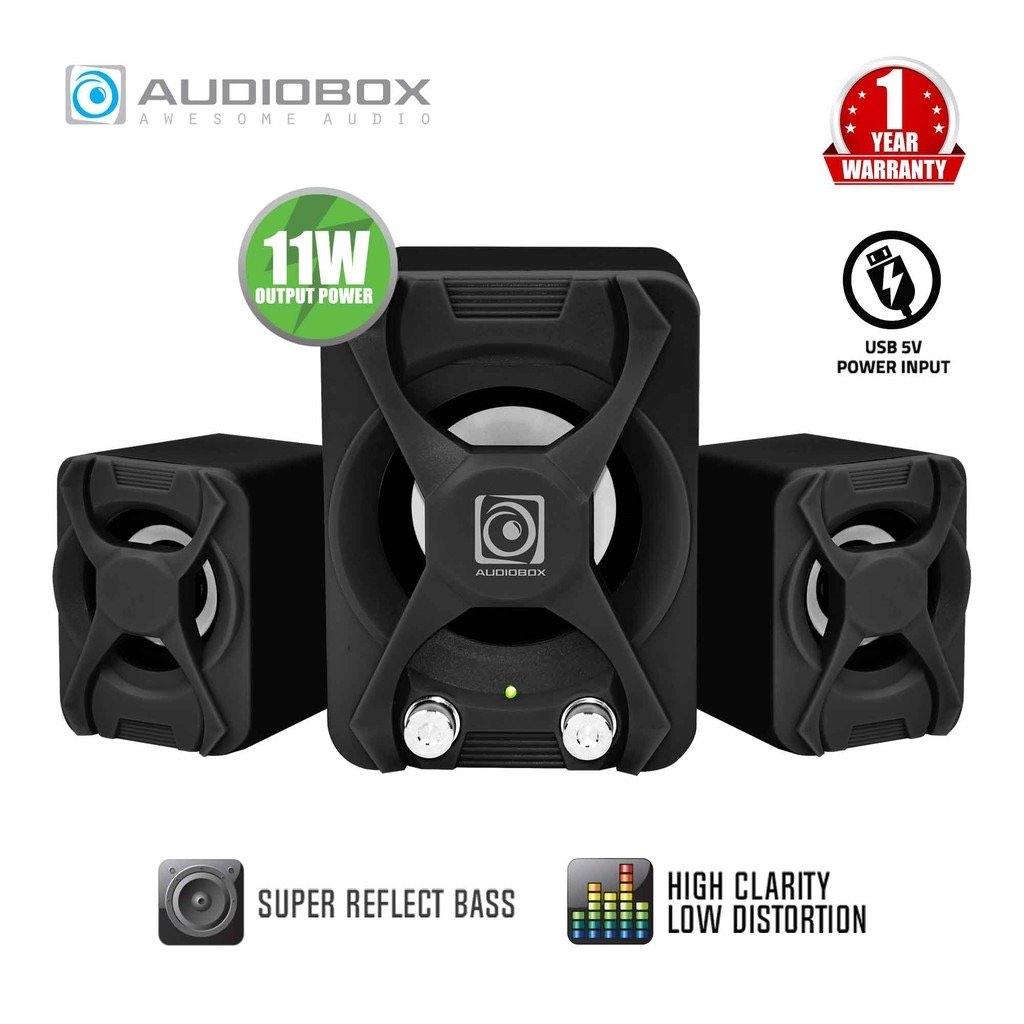 AudioBox U-Blast 2.1 Strong Bass Speakers