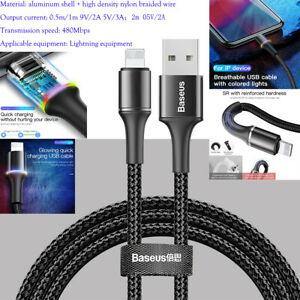 Baseus Halo Data Charging Lightning/Type C Fast Charging Cable