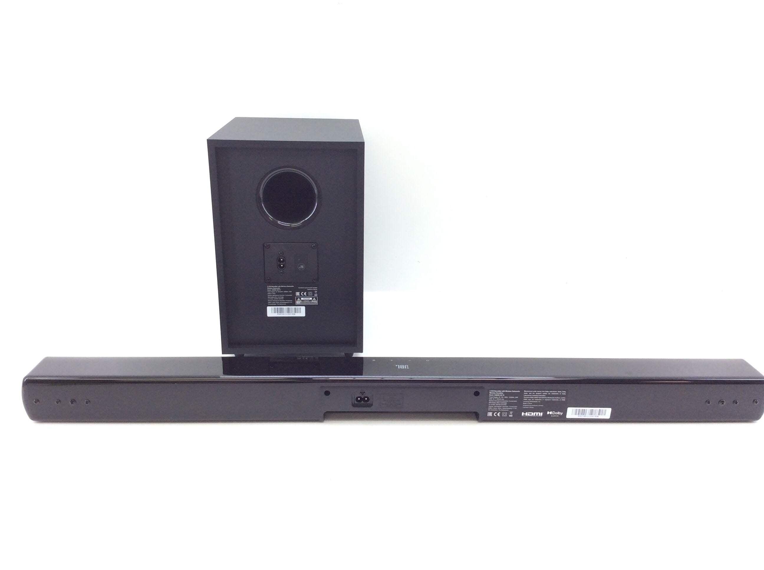 JBL SB170 2.1 Channel Soundbar with wireless subwoofer