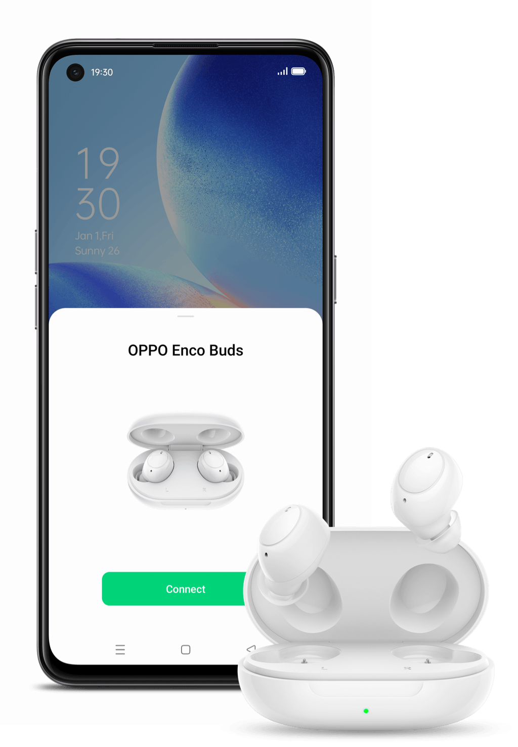 Oppo Enco Buds W12 Bluetooth Headset