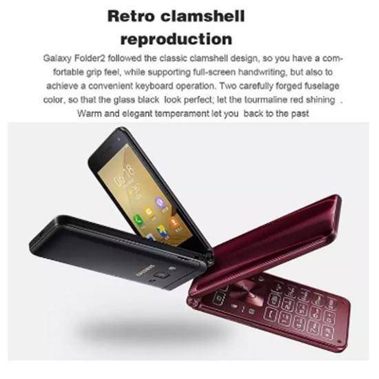 Samsung Galaxy Folder 2 4G LTE (Android Touch Screen Flip Phone) *REFURBISHED*