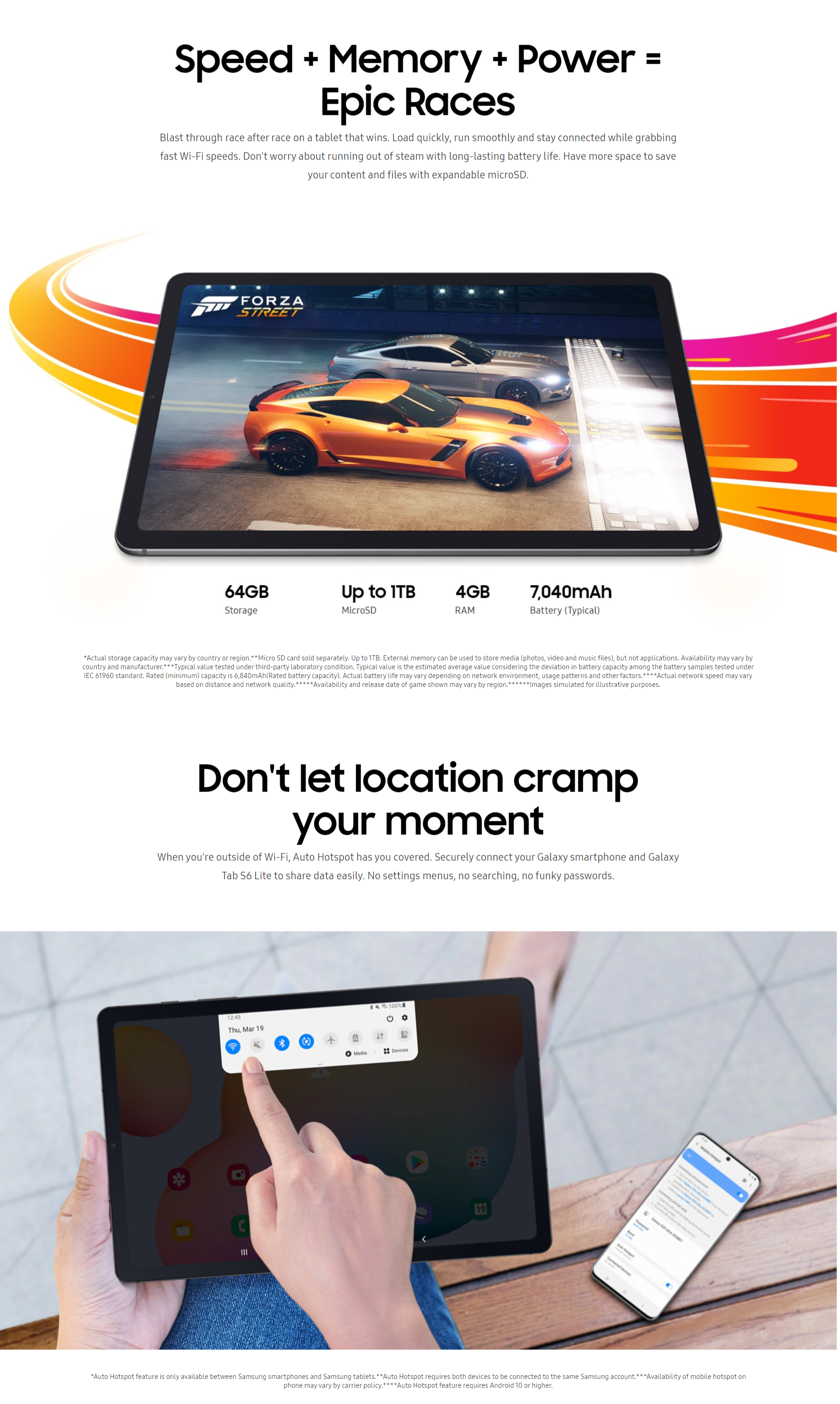 Samsung Tab S6 Lite with S Pen WIFI + LTE 2022 Edition (4/64GB)