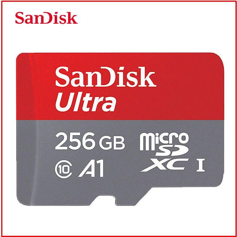 SanDisk Ultra 32GB /64GB /128GB /256GB MicroSD Memory Card 256GB(120MB S)