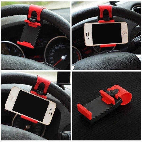 Universal Car Steering Wheel Phone Holder