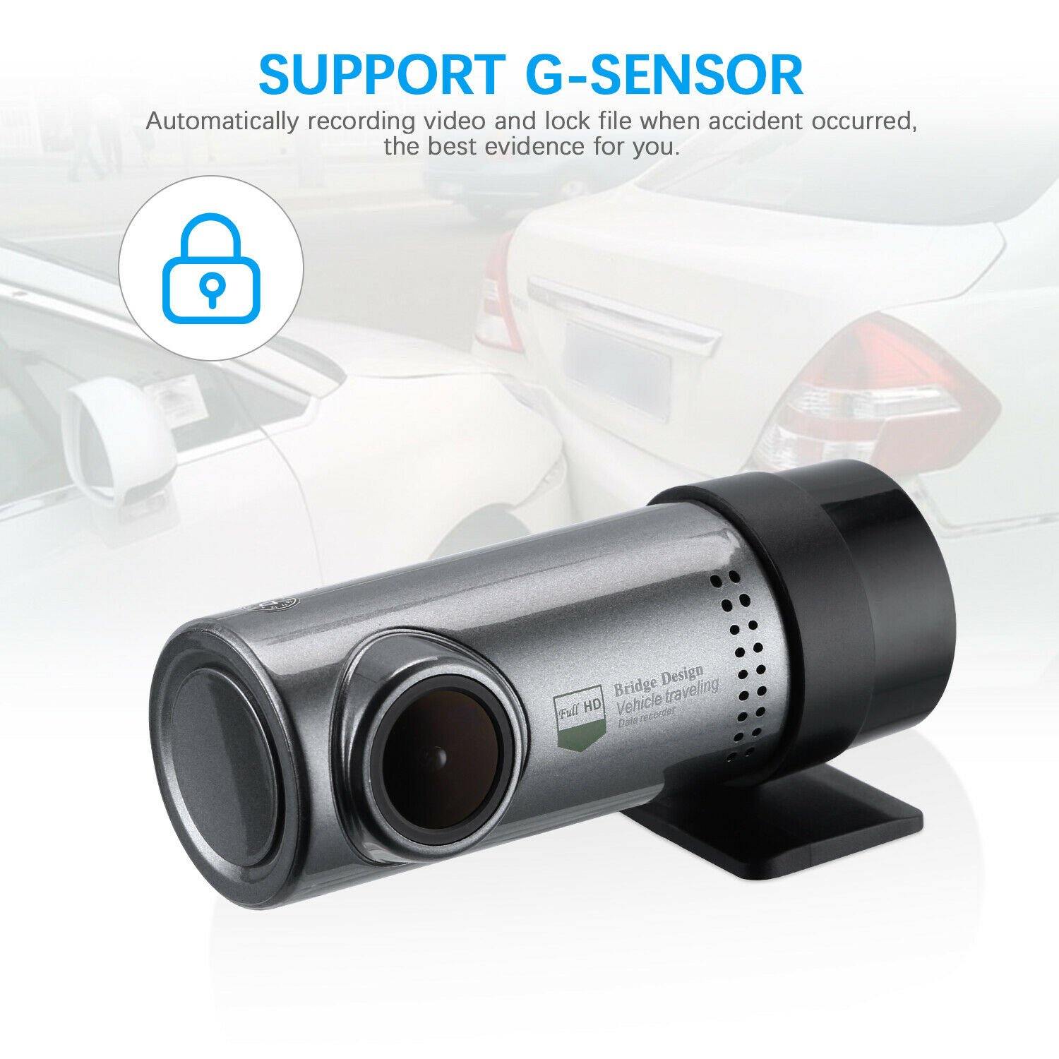 WIFI 1080P DVR Camera Recorder Car Dash Cam with Night Vision