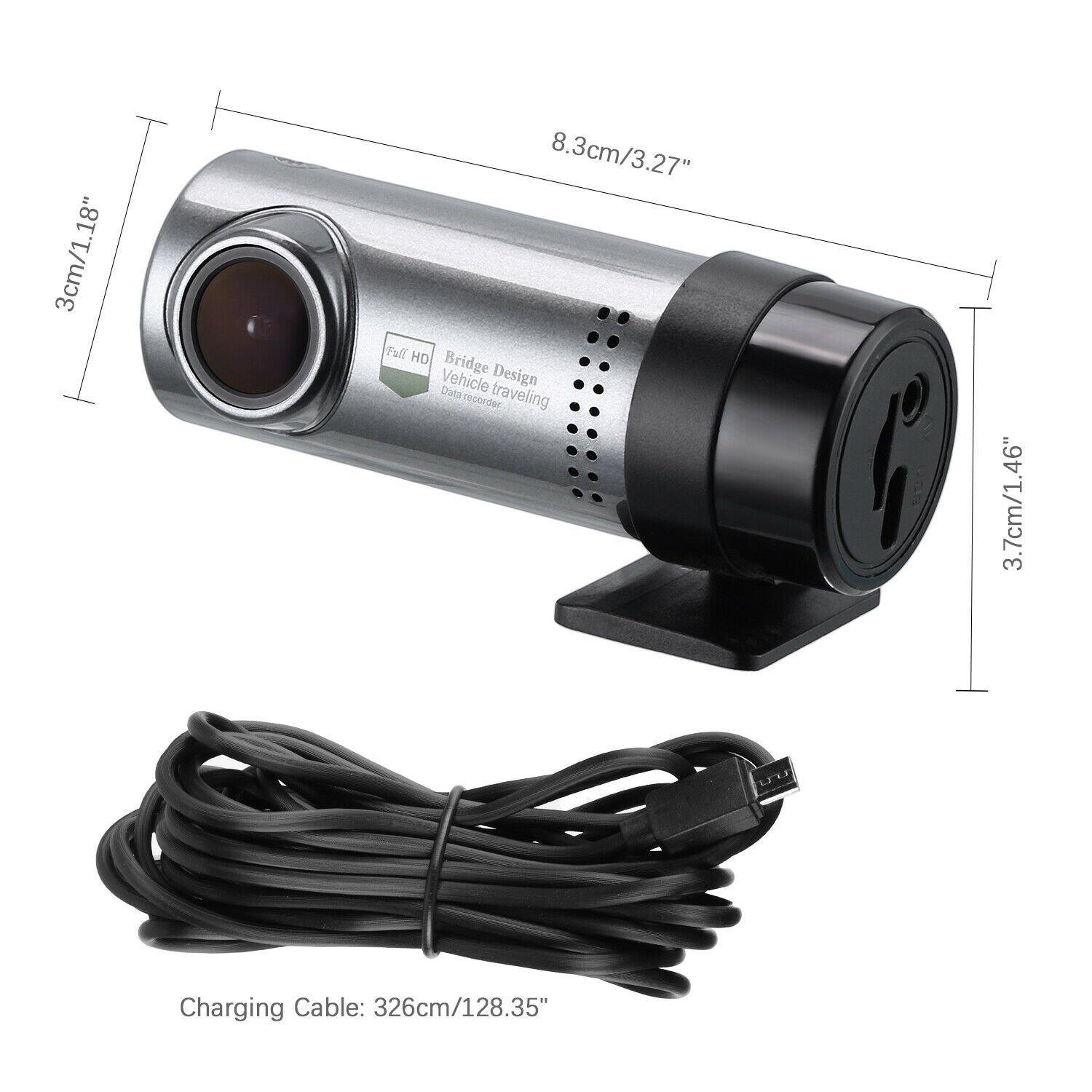 WIFI 1080P DVR Camera Recorder Car Dash Cam with Night Vision
