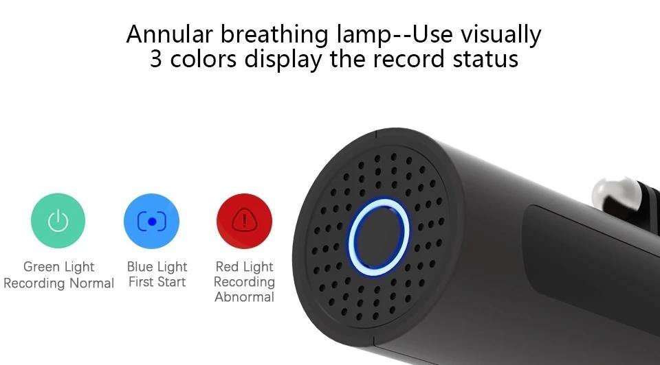 Xiaomi 70Mai Smart WIFI DVR Driving Car Vehicle Recorder 1080P HD Dash Cam