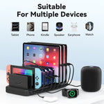 Universal 10 Port USB Charger Station