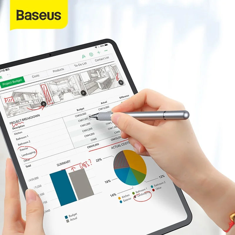 Baseus 2 in 1 Capacitive Touch Universal Stylus Pen