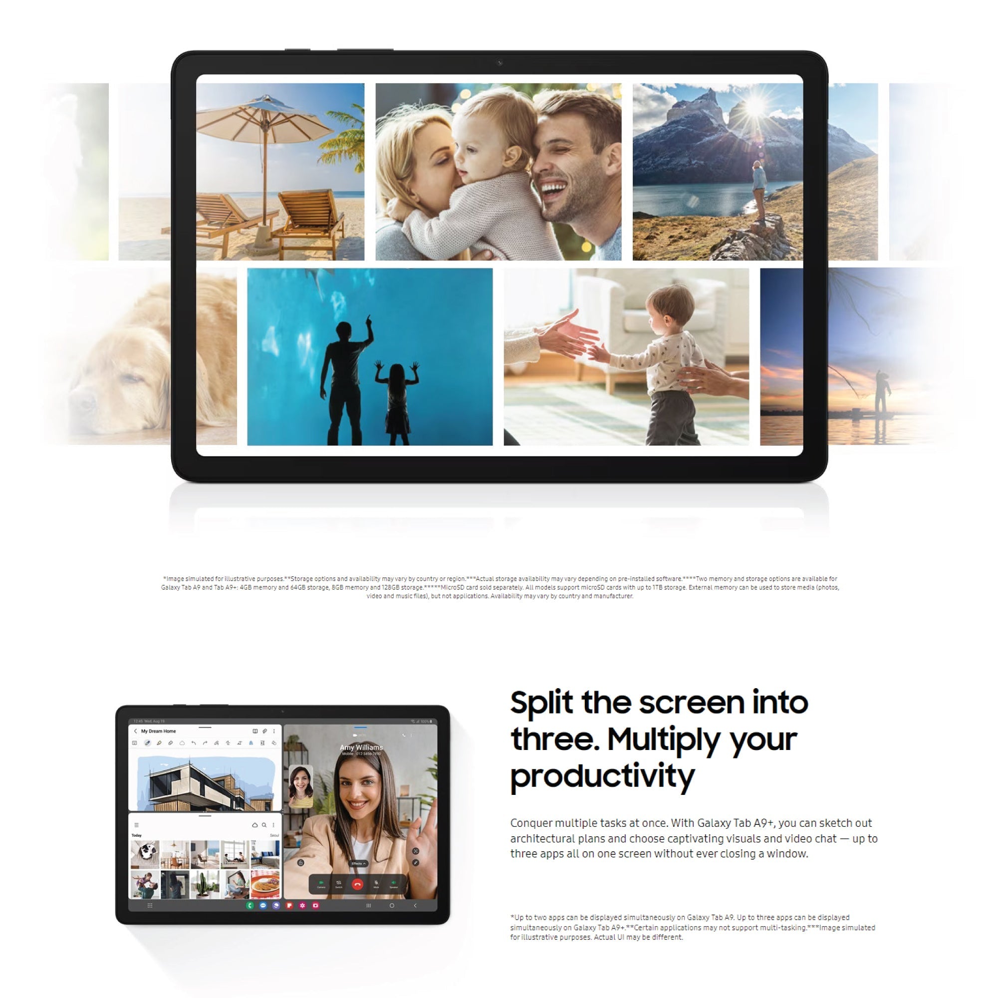 Samsung Galaxy Tab A9/A9+ WIFI/ LTE/ 5G (64GB/128GB)