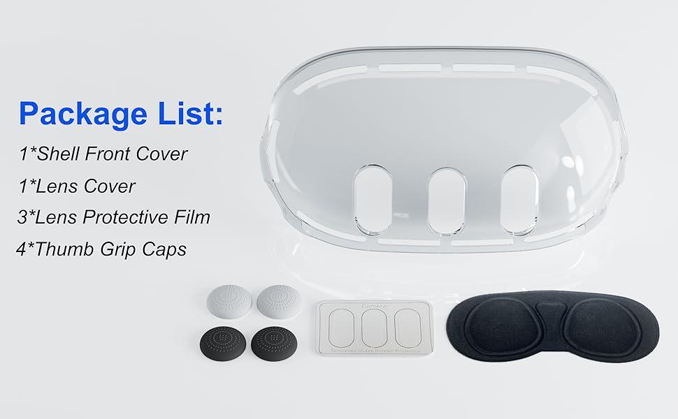 Meta Quest 3 Protector Accessories Bundle