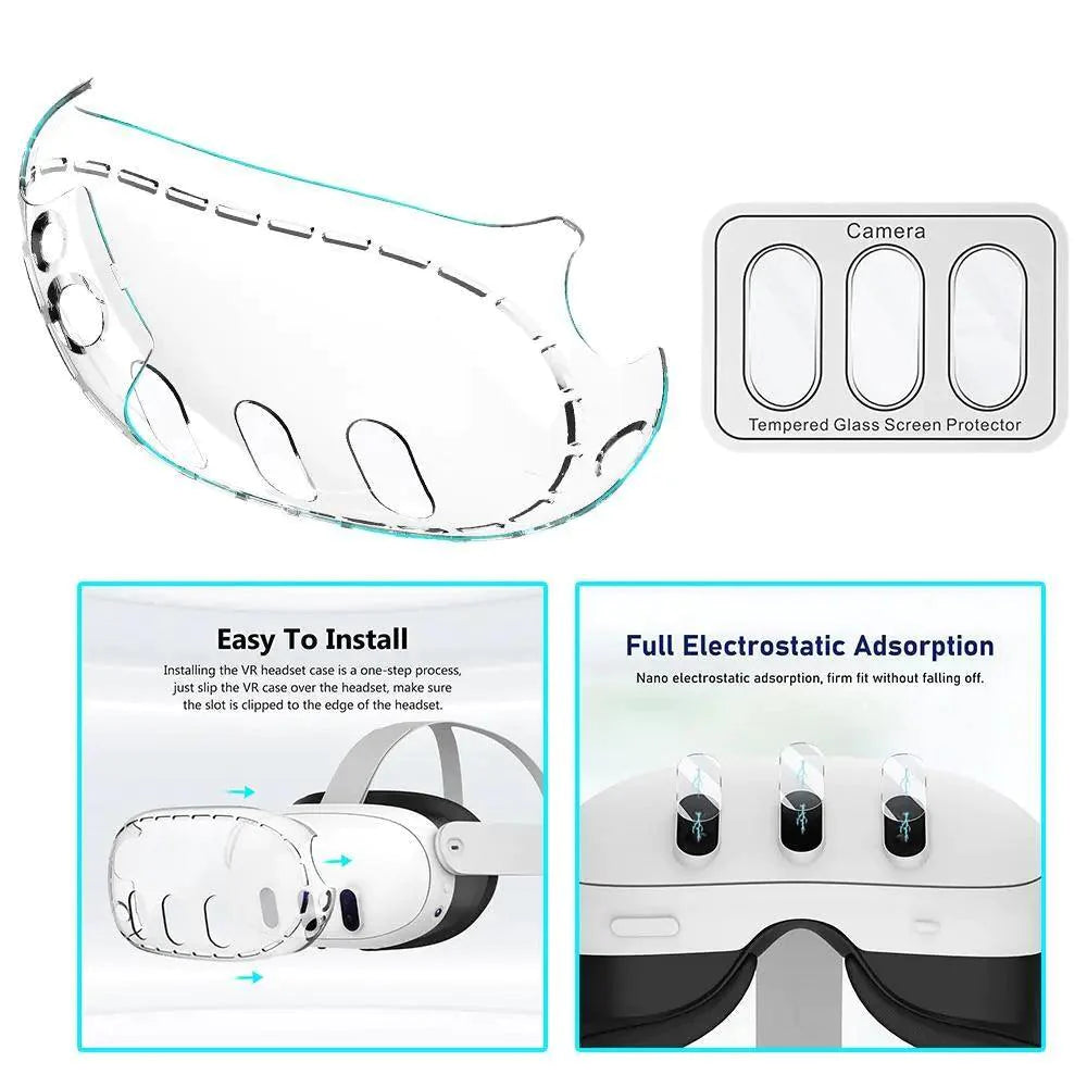 Meta Quest 3 Protector Accessories Bundle